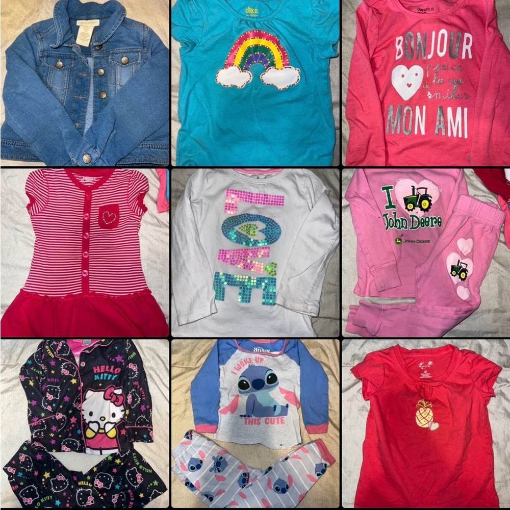 Vintage Y2K Kids Clothing Bundle 4T
